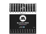 Molotow BLACKLINER Permanent Complete Set 11er Etui...