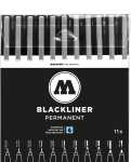 Molotow BLACKLINER Permanent Complete Set 11er Etui...