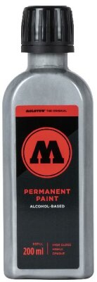 Molotow PERMANENT PAINT 200ml chrom