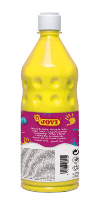 JOVI Fingerfarben 750ml Flasche, gelb