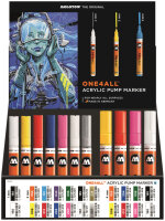 Molotow Acrylmarker One4All 127HS & 227HS Display 66...