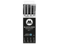 Molotow BLACKLINER Permanent Set 1 4er Etui,...