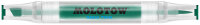 Molotow Twinmarker Aqua Twin 1mm/2-6mm #015 dunkelgrün