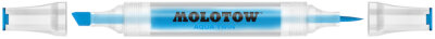 Molotow Twinmarker Aqua Twin 1mm/2-6mm #012 cyan