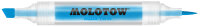 Molotow Twinmarker Aqua Twin 1mm/2-6mm #012 cyan