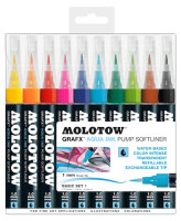 Molotow Pump Softliner Aqua 1mm Etui Basic-Set 1 10...