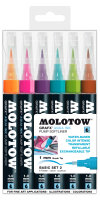 Molotow Pump Softliner Aqua 1mm Etui Basic-Set 2 6...