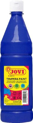 JOVI Flüssige Plakatfarbe 1000ml Flasche, dunkelblau