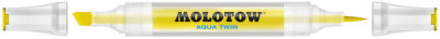 Molotow Twinmarker Aqua Twin 1mm/2-6mm #001 primärgelb