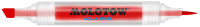 Molotow Twinmarker Aqua Twin 1mm/2-6mm #005 zinnoberrot