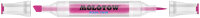 Molotow Twinmarker Aqua Twin 1mm/2-6mm #008 pink