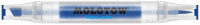 Molotow Twinmarker Aqua Twin 1mm/2-6mm #011 primärblau