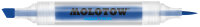 Molotow Twinmarker Aqua Twin 1mm/2-6mm #011 primärblau