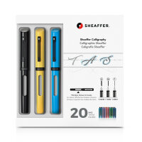 Sheaffer Kalligraphie Maxi Kit Feder B/M/F FFH Schwarz,...