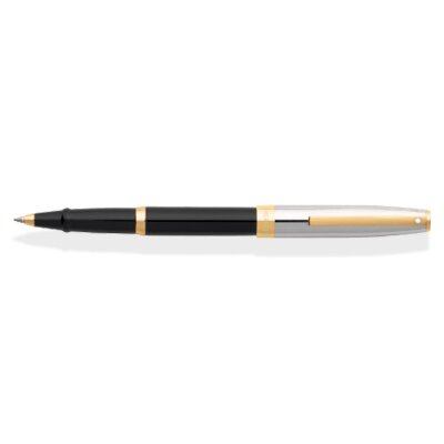 Sheaffer Rollerball Sagaris Schwarzer Schaft Chromkappe