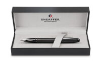 Sheaffer Legacy Füllalter M Mattschwarz PVD Fischgrätmuster, Geschenkbox