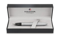 Sheaffer Legacy Füllhalter M Chrom PVD Fischgrätmuster, Geschenkbox