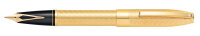 Sheaffer Legacy Füllhalter M 23K Goldplatt. Fischgrätmuster, Geschenkbox