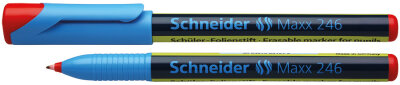 Schneider Schüler-Folienstift Maxx 246 rot rot, non-permanent, Stärke 0,7mm