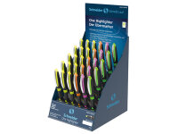 Schneider Textmarker One Highlighter sortiert Display 30...