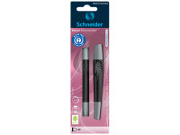 Schneider Tintenroller Breeze schwarz-grau Blister 1...