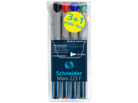 Schneider Universalmarker Maxx 223 F non-per. Etui 4...