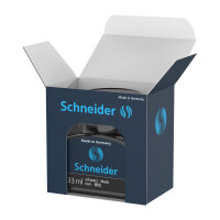 Schneider Tintenfass 33 ml schwarz, mit flüssiger Tinte