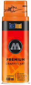 Molotow Sprühdose belton Lackspray 400ml, Nr. 013, DARE orange hell