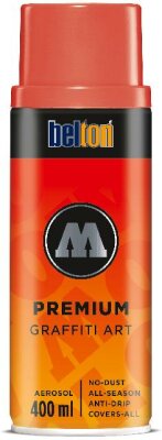 Molotow Sprühdose belton Premium Lackspray 400ml, Nr. 041, erdbeerrot