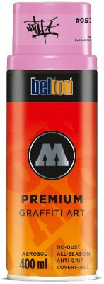 Molotow Sprühdose belton Premium Lackspray 400ml, Nr. 057, TILT bubble pink