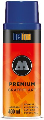 Molotow Sprühdose belton Premium Lackspray 400ml, Nr. 102, marineblau