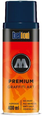 Molotow Sprühdose belton Premium Lackspray 400ml, Nr. 105, indigo