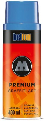 Molotow Sprühdose belton Premium Lackspray 400ml, Nr. 095, tulpenblau hell