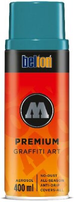 Molotow Sprühdose belton Premium Lackspray 400ml, Nr. 115, aqua