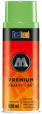 Molotow Sprühdose belton Premium Lackspray 400ml, Nr. 156, wasabi