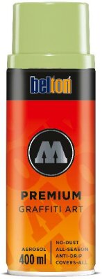 Molotow Sprühdose belton Premium Lackspray 400ml, Nr. 169, grüner tee