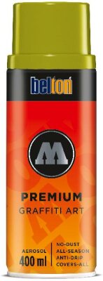 Molotow Sprühdose belton Premium Lackspray 400ml, Nr. 180, grüne bohne