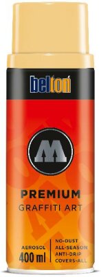 Molotow Sprühdose belton Premium Lackspray 400ml, Nr. 190, saharabeige mittel