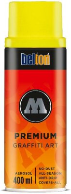 Molotow Sprühdose belton Premium Neon 400ml, Nr. 232, neongelb