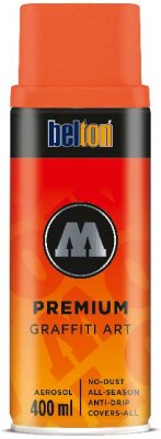 Molotow Sprühdose belton Premium Neon 400ml, Nr. 233, neonorange