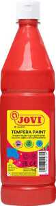 JOVI Flüssige Plakatfarbe 1000ml Flasche, zinnoberrot
