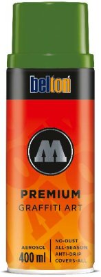 Molotow Sprühdose belton Premium Lackspray 400ml, Nr. 160-1, laubgrün mittel