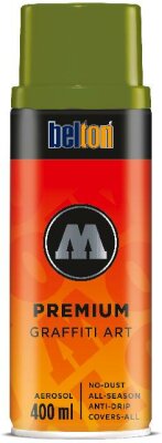 Molotow Sprühdose belton Premium Lackspray 400ml, Nr. 181-1, naturgrün hell