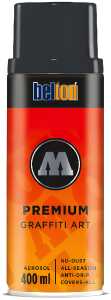 Molotow Sprühdose belton Lackspray 400ml, 222-1, anthrazitgrau dunkel