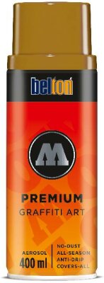 Molotow Sprühdose belton Premium Lackspray 400ml, Nr. 182-2, khaki grün