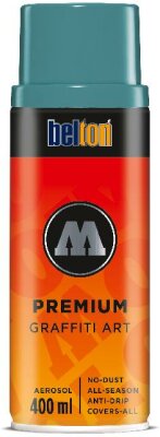 Molotow Sprühdose belton Premium Lackspray 400ml, Nr. 120, grünspan