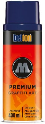 Molotow Sprühdose belton Premium Lackspray 400ml, Nr. 103, ultramarinblau