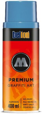 Molotow Sprühdose belton Premium Lackspray 400ml, Nr. 100, jeansblau