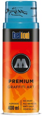 Molotow Sprühdose belton Premium Lackspray 400ml, Nr. 098, SOTEN lichtblau