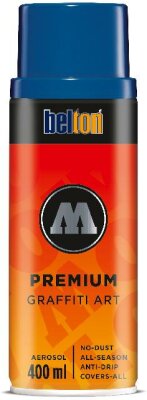 Molotow Sprühdose belton Premium Lackspray 400ml, Nr. 097, tulpenblau